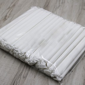 【適用於珍珠奶茶/飲品】紙飲管(50支)