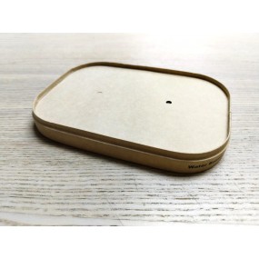 1100毫升長方盒蓋(竹漿紙+PE淋膜) - 300pcs/箱